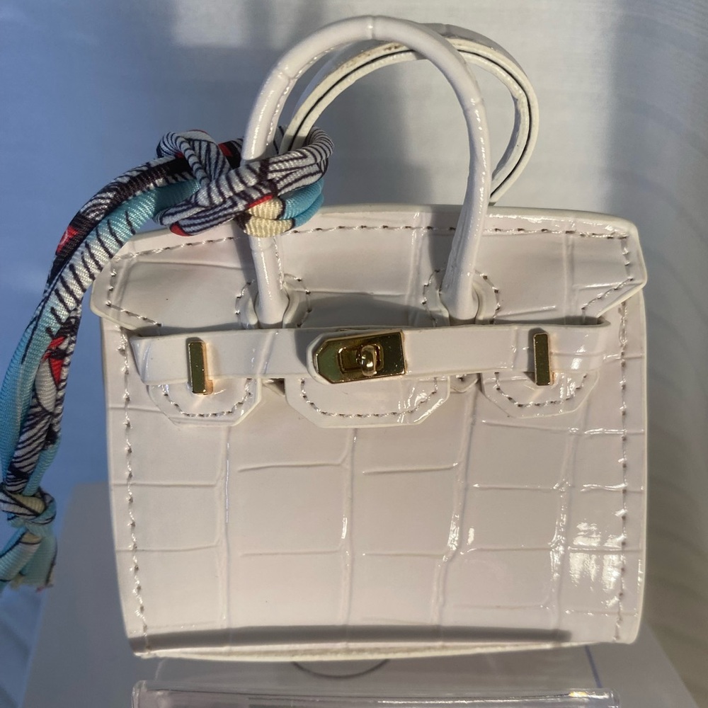 Luxury Mini Bag Keychain, Bag Charm or AirPod Holder